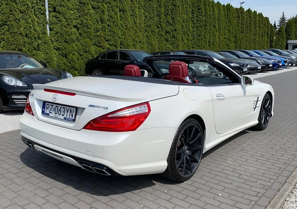 Mercedes-Benz SL cena 335000 przebieg: 49300, rok produkcji 2012 z Puck małe 211